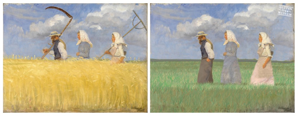 Anna Ancher - nu uden hvede